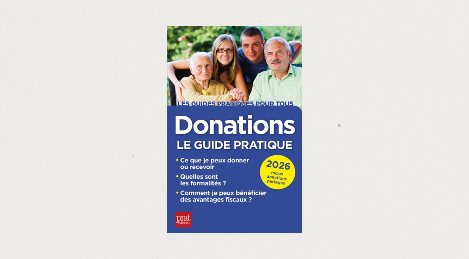 Illustration de l'article Donations : le guide pratique 2026 